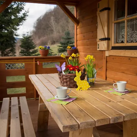 Alpesi faház Kolonia Lesna Z Sauna I Goraca Balia