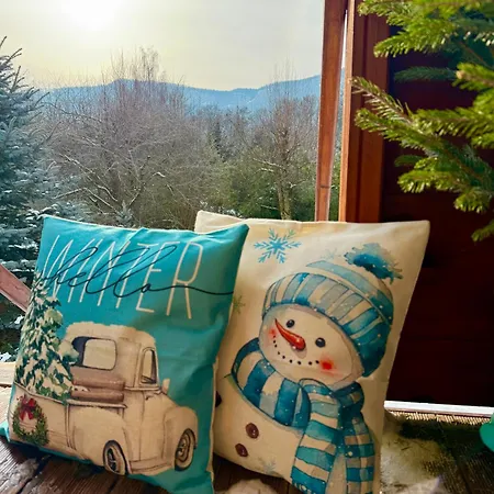Alpesi faház Kolonia Lesna Z Sauna I Goraca Balia *