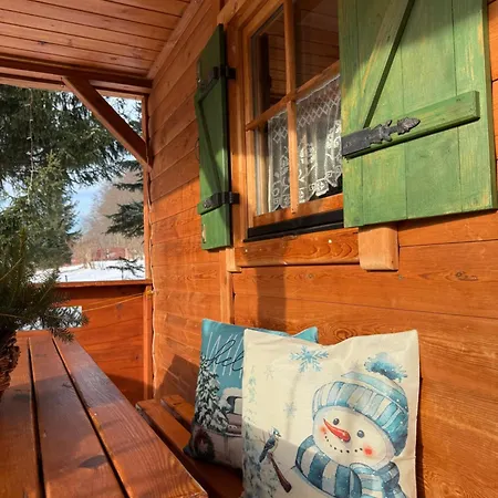 Alpesi faház Kolonia Lesna Z Sauna I Goraca Balia *