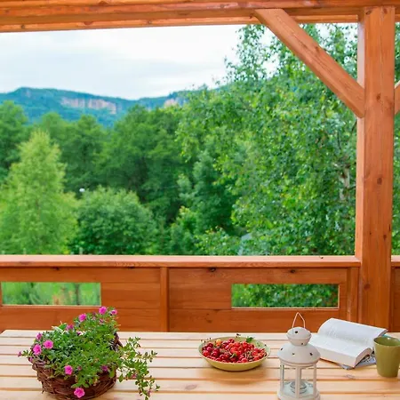 Kolonia Lesna Z Sauna I Goraca Balia Chalé Radkow