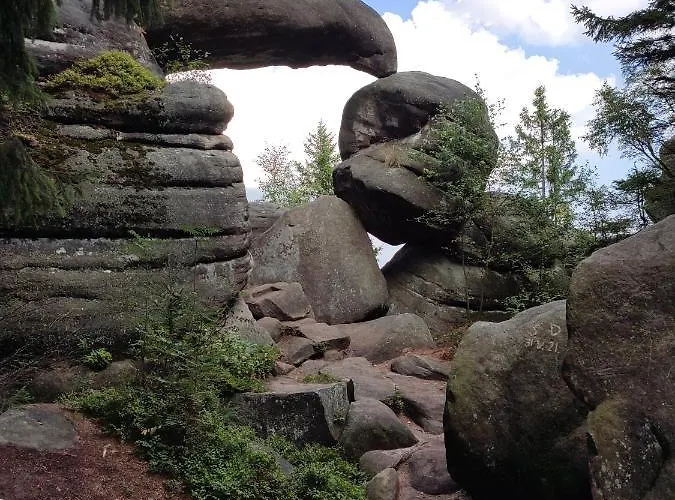 Kolonia Leśna Z Sauną I Gorącą Balią Domek alpejski Radkow