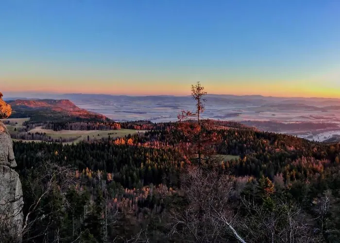 Domek alpejski Kolonia Leśna Z Sauną I Gorącą Balią Radkow