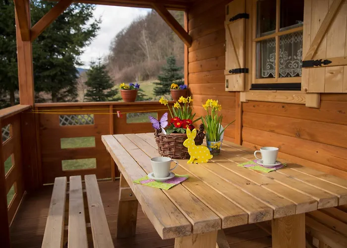 Domek alpejski Kolonia Leśna Z Sauną I Gorącą Balią