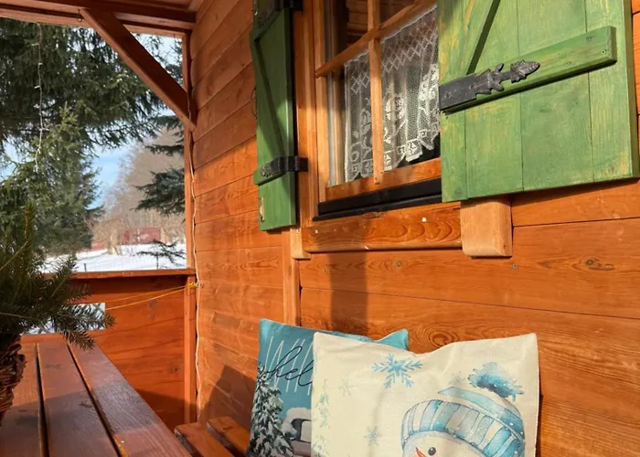 Domek alpejski Kolonia Leśna Z Sauną I Gorącą Balią *